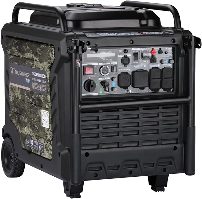 Truetimber 9500Watt Dual Fuel Inverter Generator by Pulsar