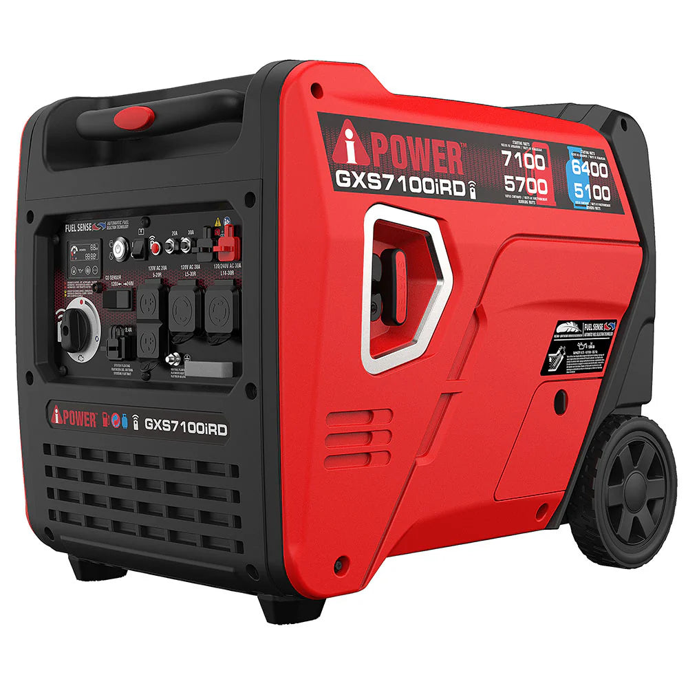 GXS7100iRD - Generador Inversor de Doble Combustible de 7100 Vatios con Arranque Remoto