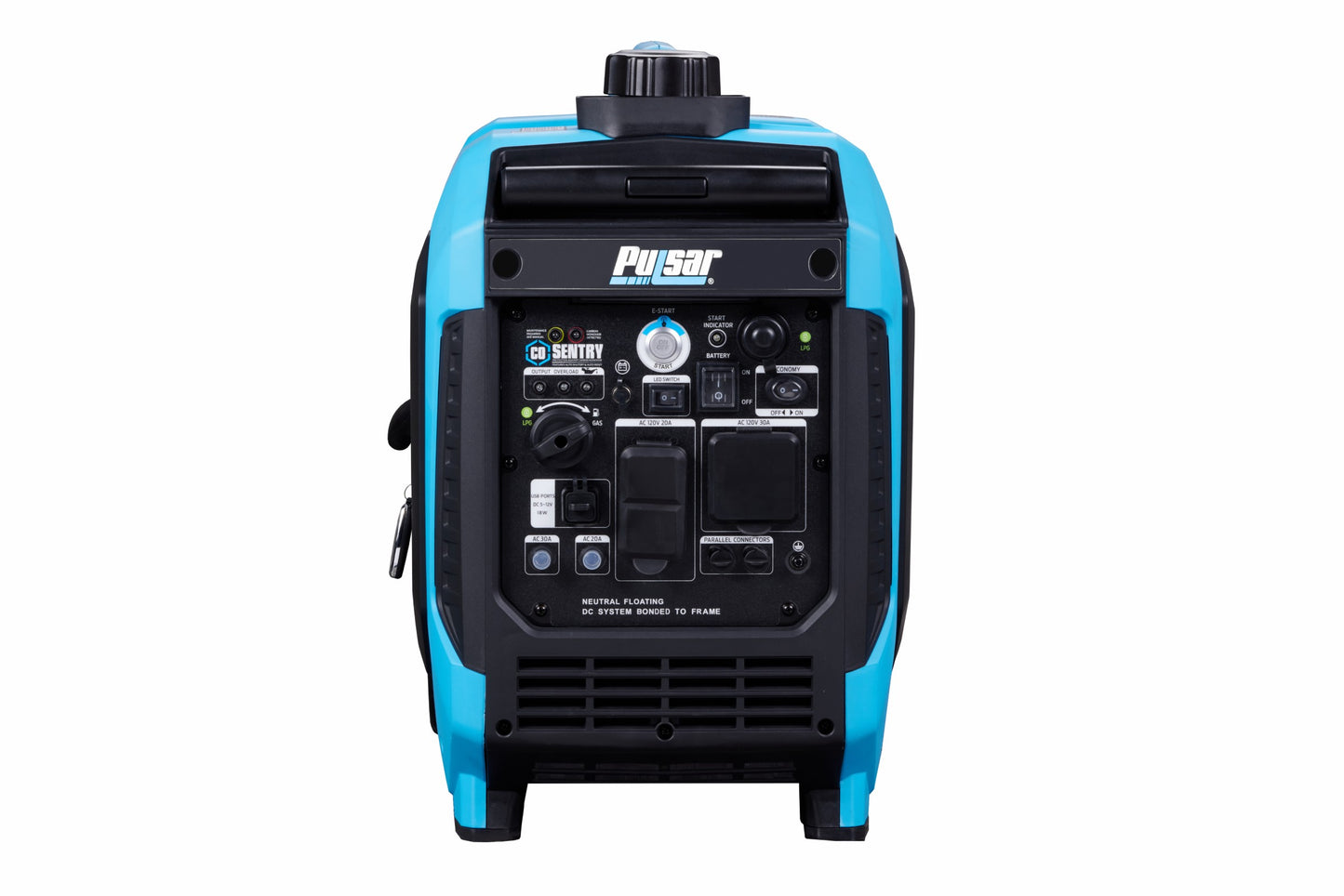 Pulsar 5000-Watt Dual Fuel Inverter Generator with Remote Start and CO Sentry