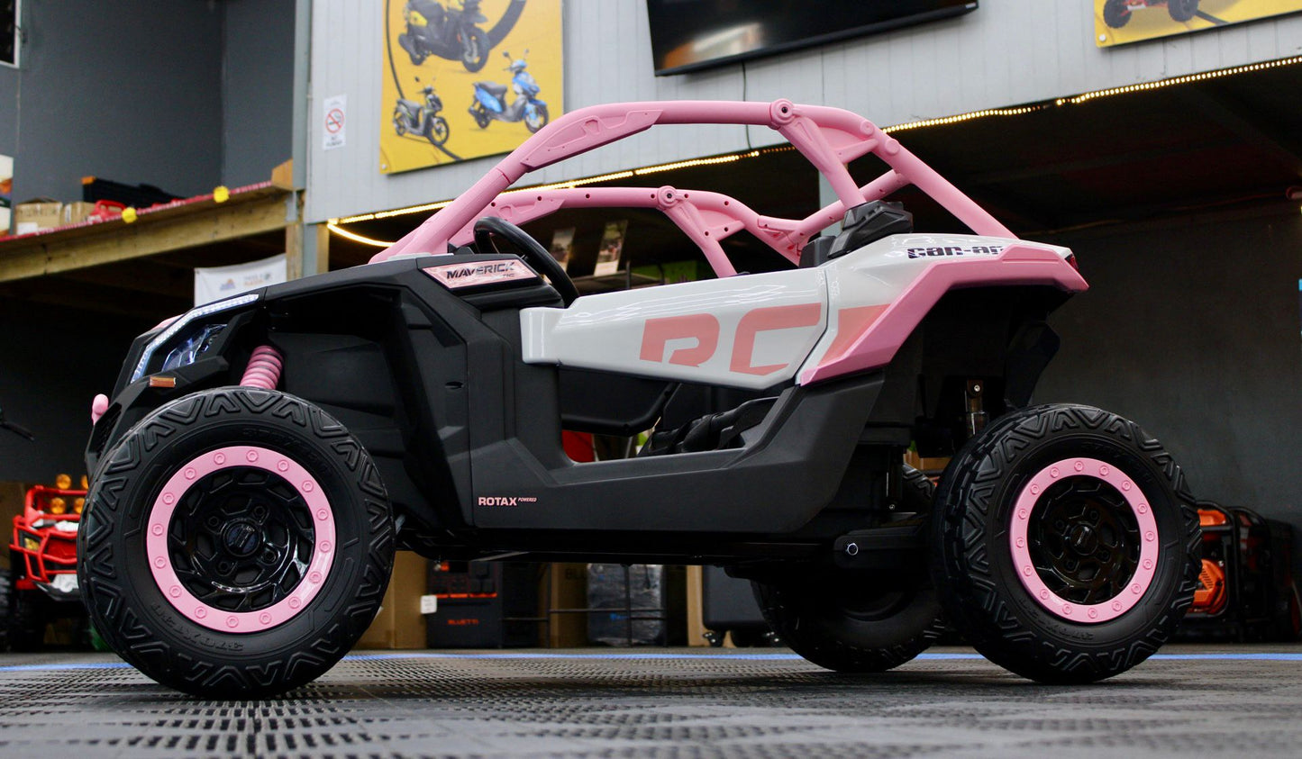 Can-Am Maverick UTV Licensed – Carrito Eléctrico Infantil 24V