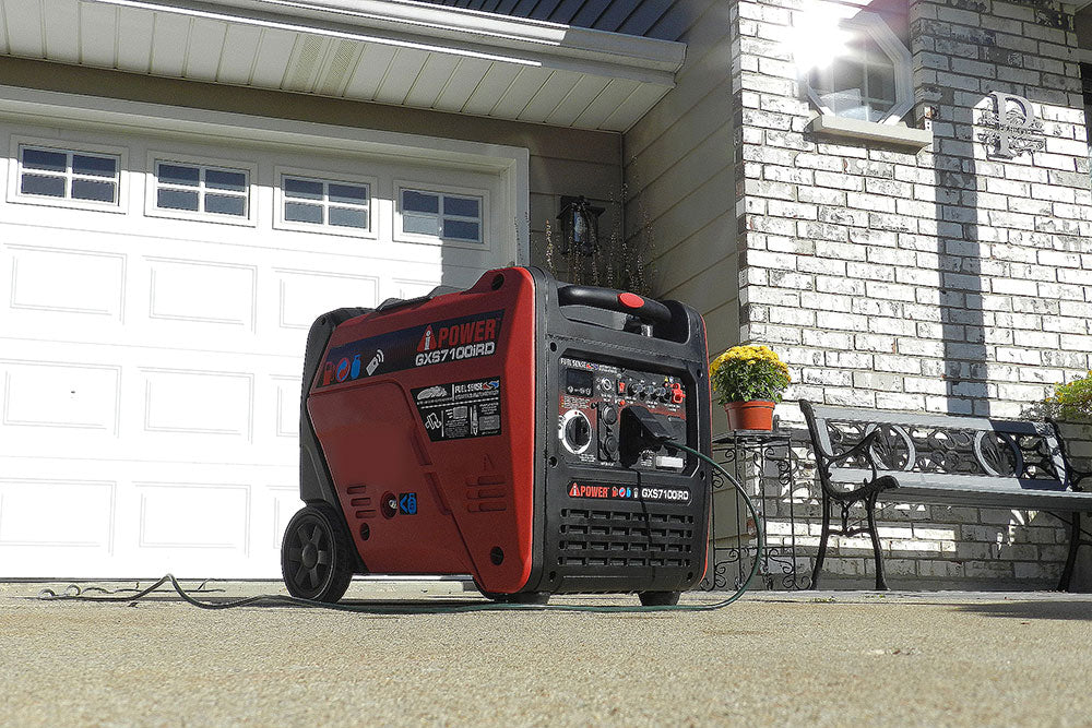 GXS7100iRD - Generador Inversor de Doble Combustible de 7100 Vatios con Arranque Remoto
