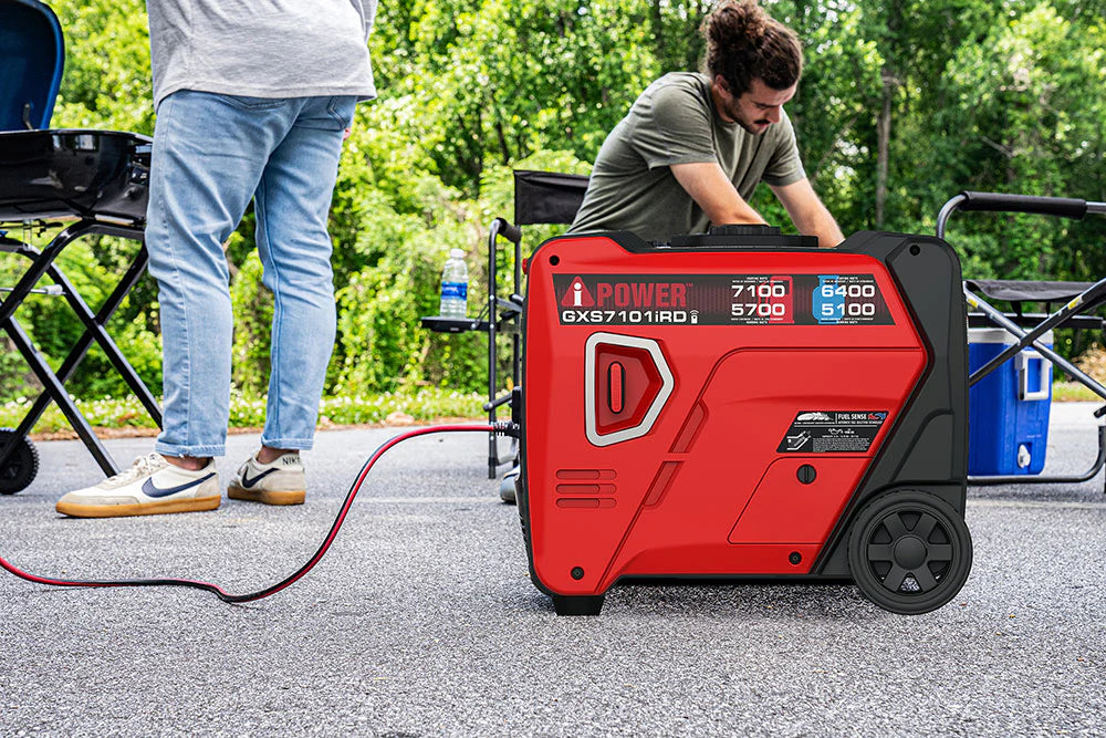 GXS7100iRD - Generador Inversor de Doble Combustible de 7100 Vatios con Arranque Remoto