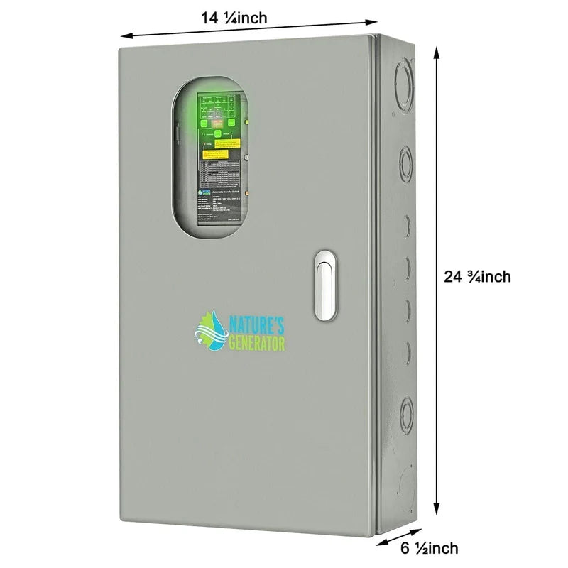 Nature's Generator MyGrid 10K + Transfer Switch for House Battery Backup