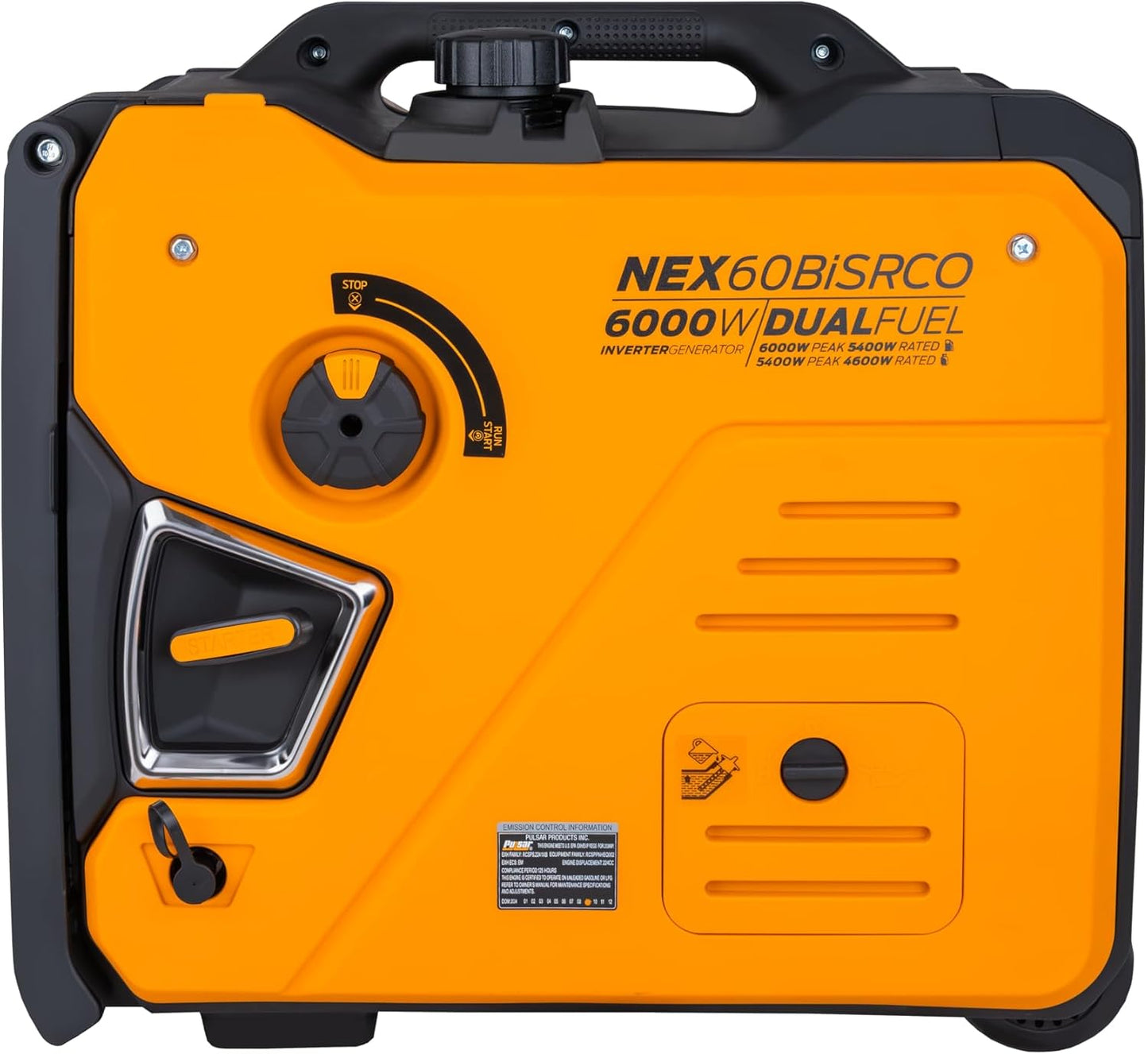 Generador Inverter Pulsar 6000W Dual Fuel