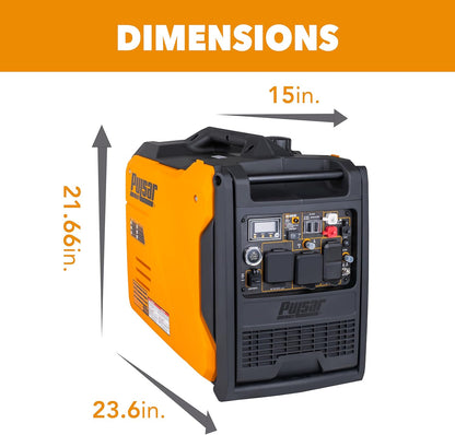 Generador Inverter Pulsar 6000W Dual Fuel