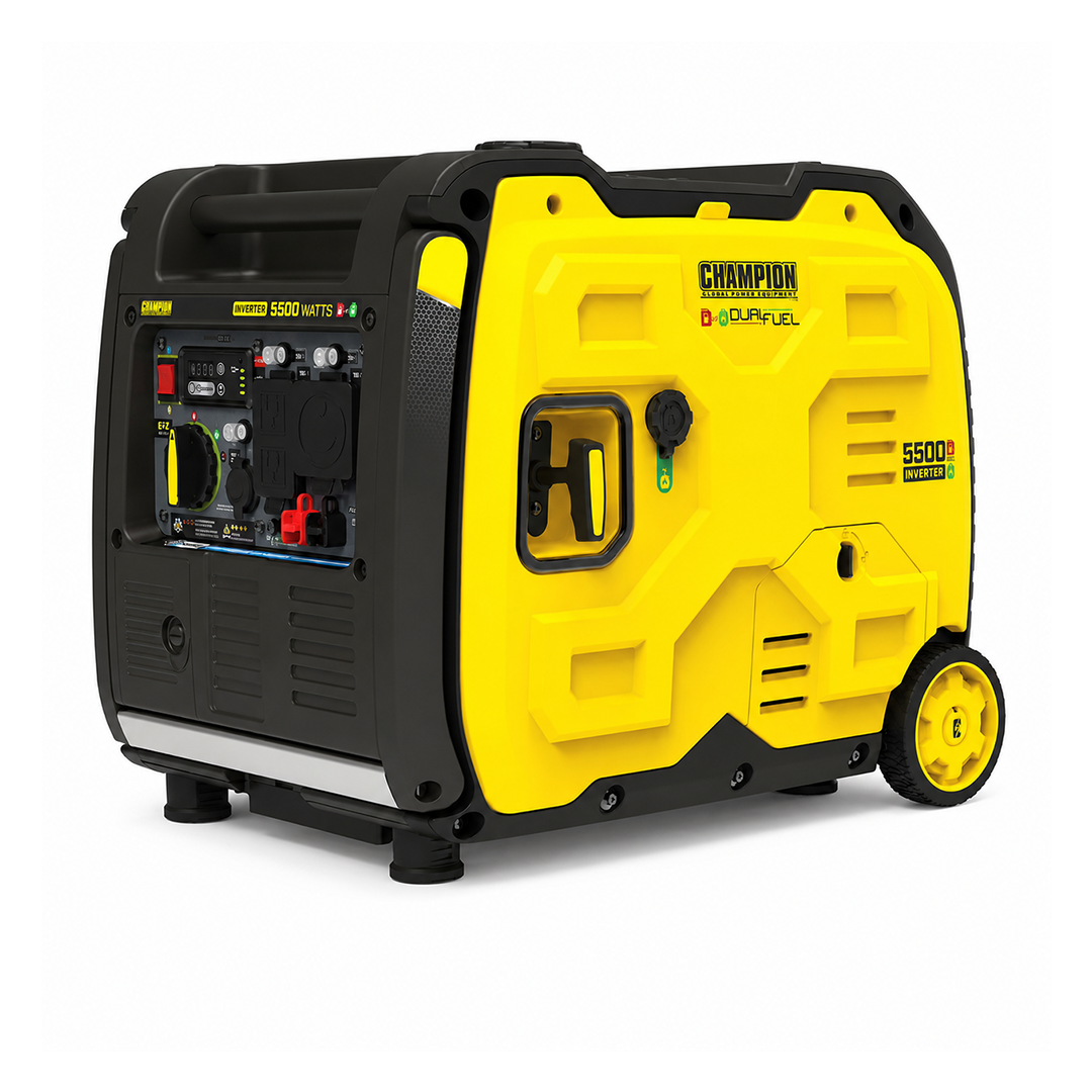5500W Electric Start Dual Fuel Inverter with CO Shield®
