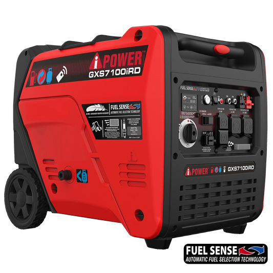 GXS7100iRD - Generador Inversor de Doble Combustible de 7100 Vatios con Arranque Remoto