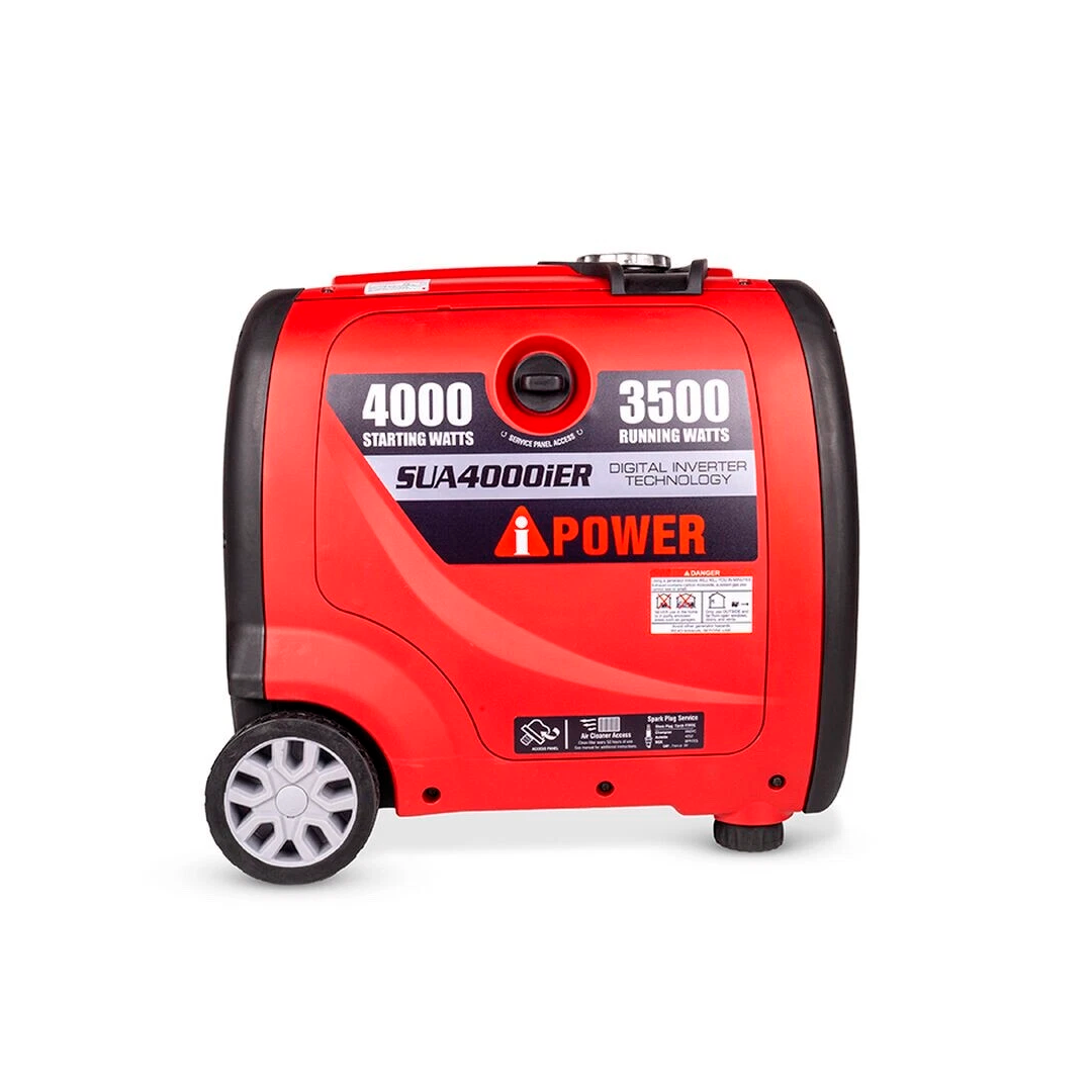 A-iPower SUA4000iER – Generador Inverter de 4,000W con Arranque Eléctrico y Remoto