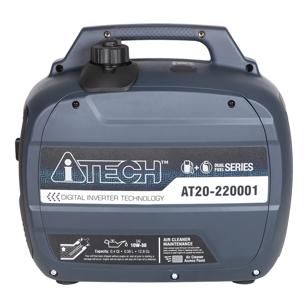 iTech AT20-220001 Inverter Dual Fuel de 2,000W