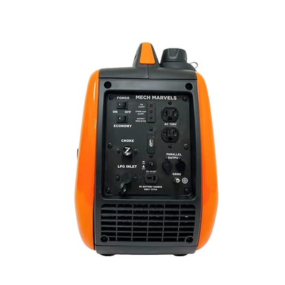 Mech Marvels MM2000DFI Generador Inverter Dual Fuel de 2,000W
