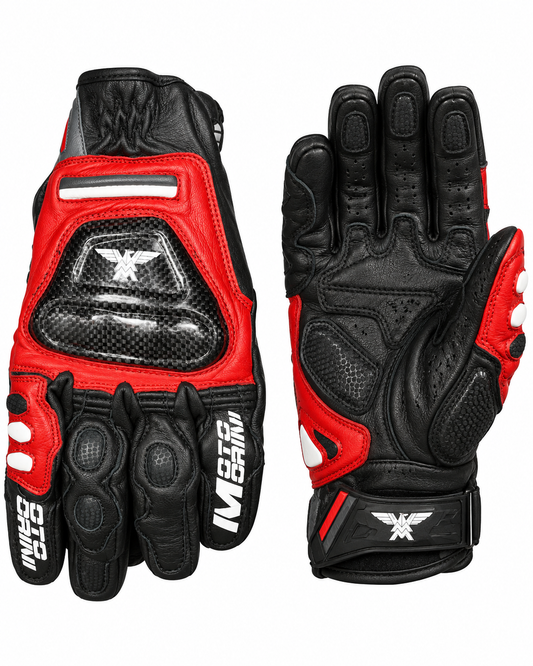 Leather Motorcycle Gloves