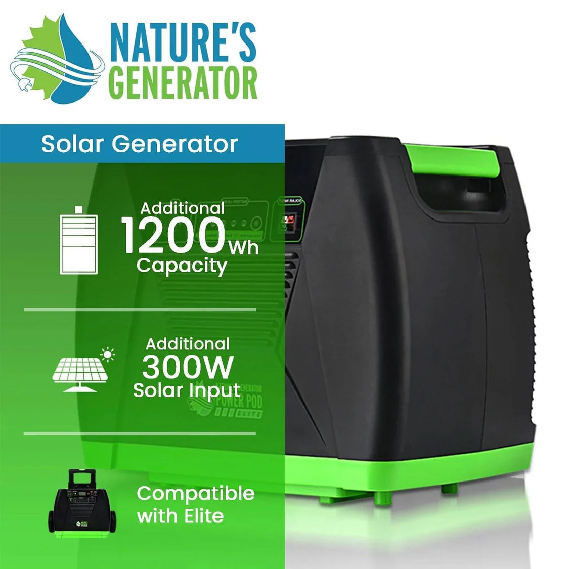 Nature's Generator Elite Extra Battery Power Pod
