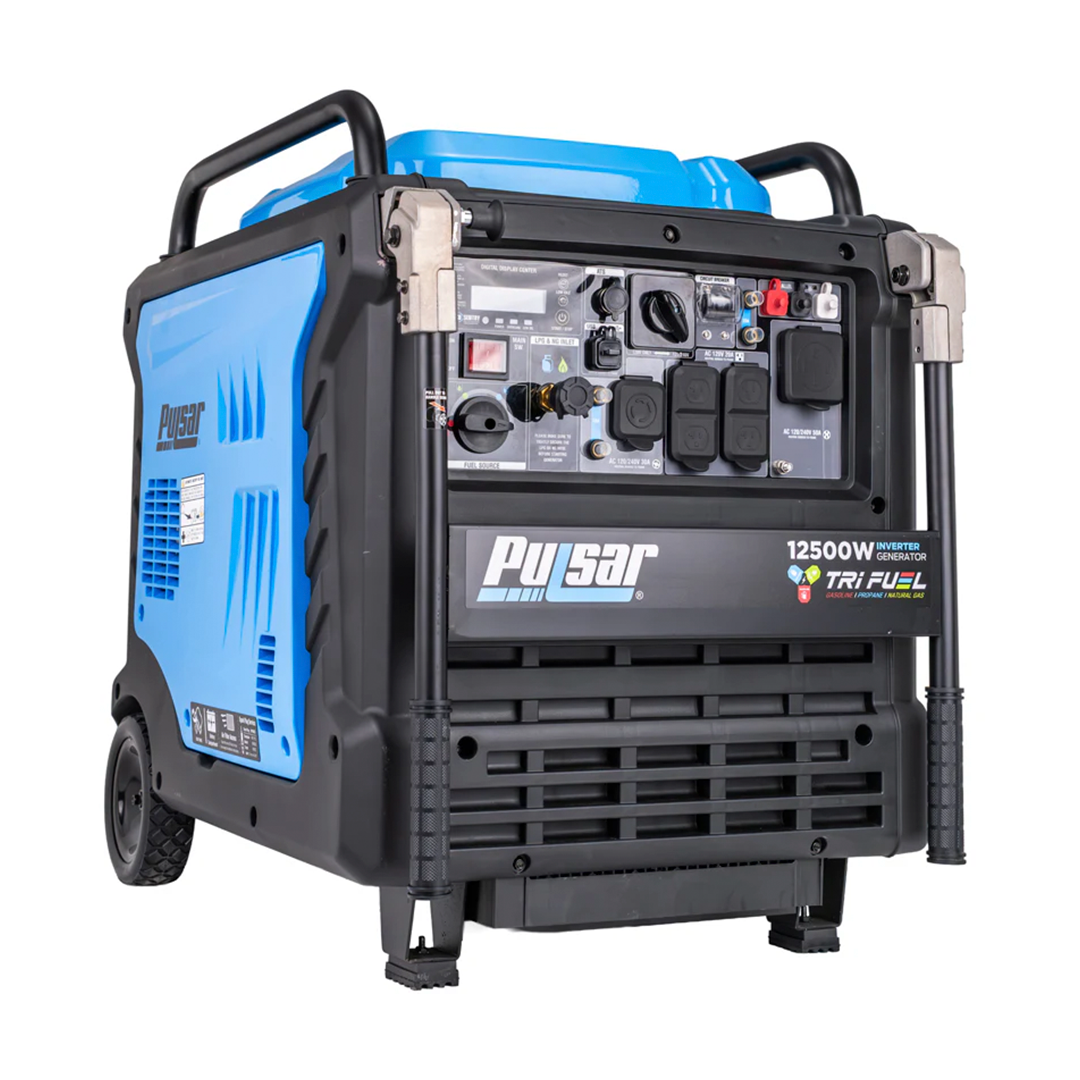 Pulsar PGD125TiSRCO – Generador Inverter Tri-Fuel de 12,500W con CO Sentry