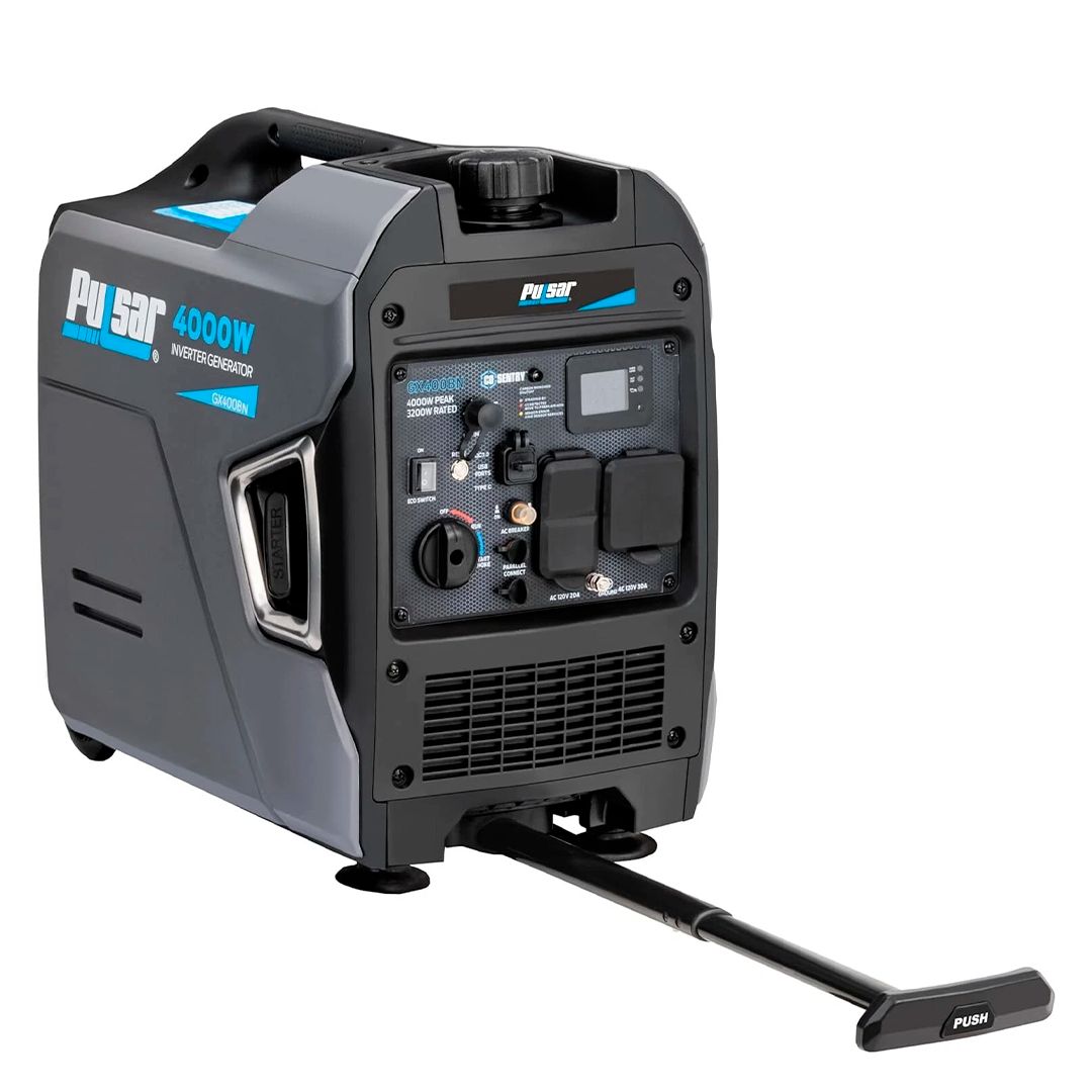 Pulsar GX400BN – Generador Inverter Portátil Dual Fuel de 4,000W