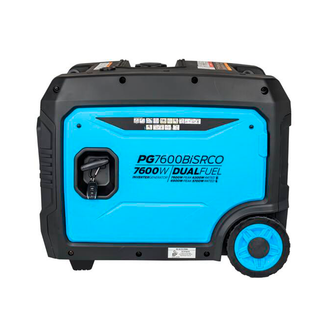Pulsar PG7600BiSRCO – Generador Inverter Dual Fuel de 7,600W con CO Sentry