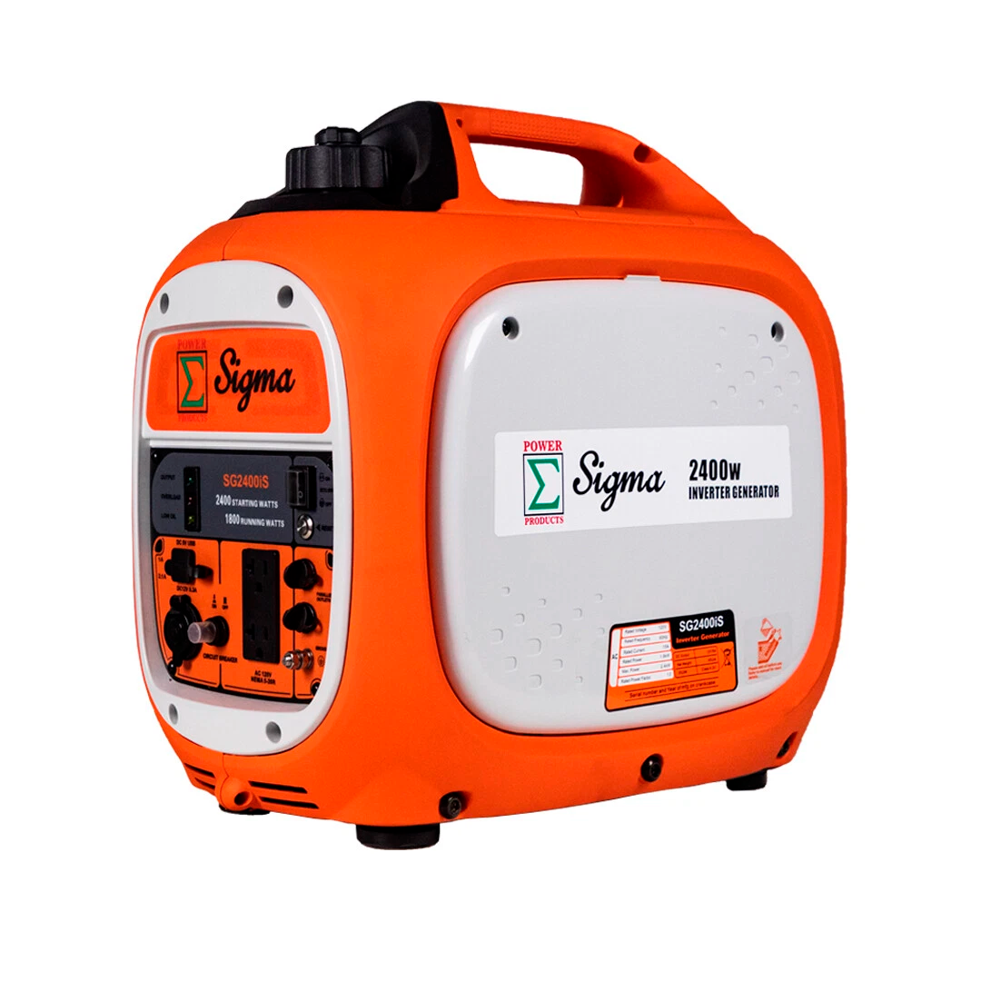 Sigma SG2400iS – Generador Inverter Súper Silencioso de 2,400W con Alerta de CO