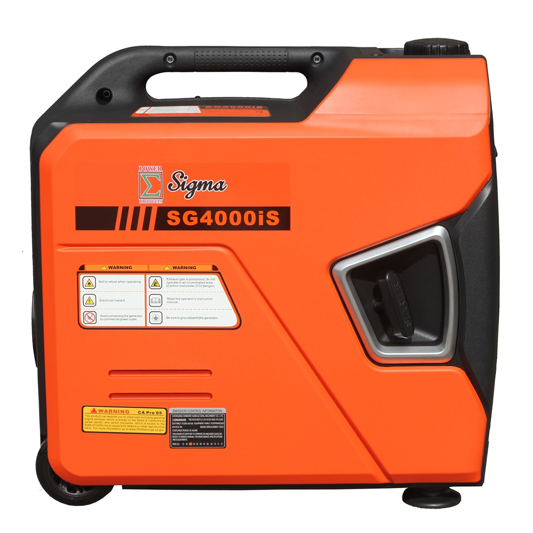 Sigma SG4000iS Generador Inverter Portátil de 4,000W con Alerta de CO
