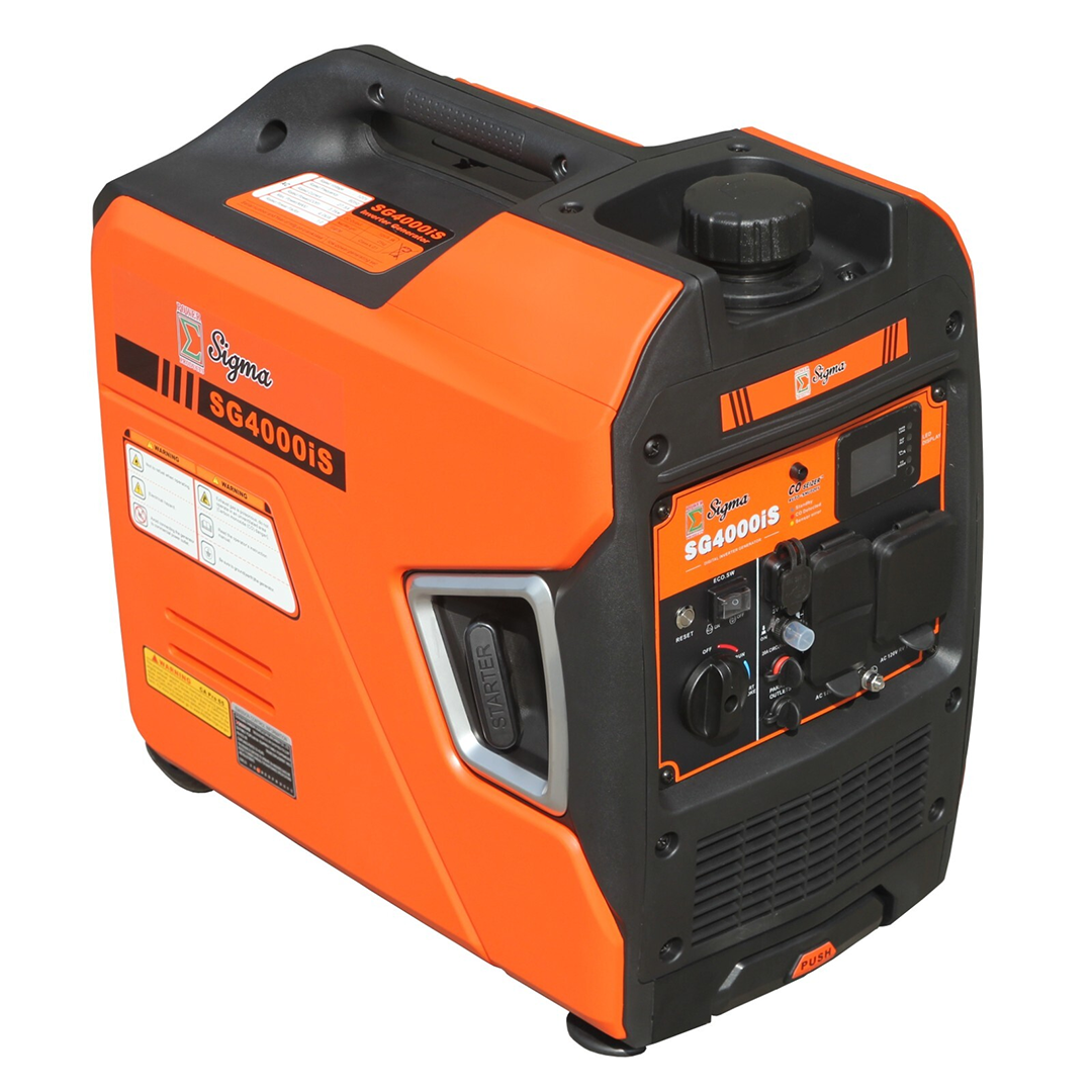 Sigma SG4000iS Generador Inverter Portátil de 4,000W con Alerta de CO